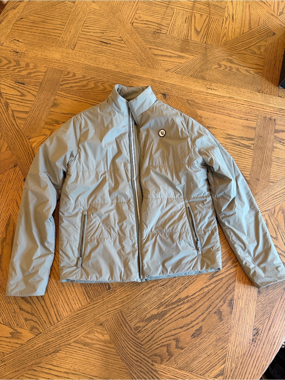 Vuori Echo Men's Light Gray Puff Jacket
